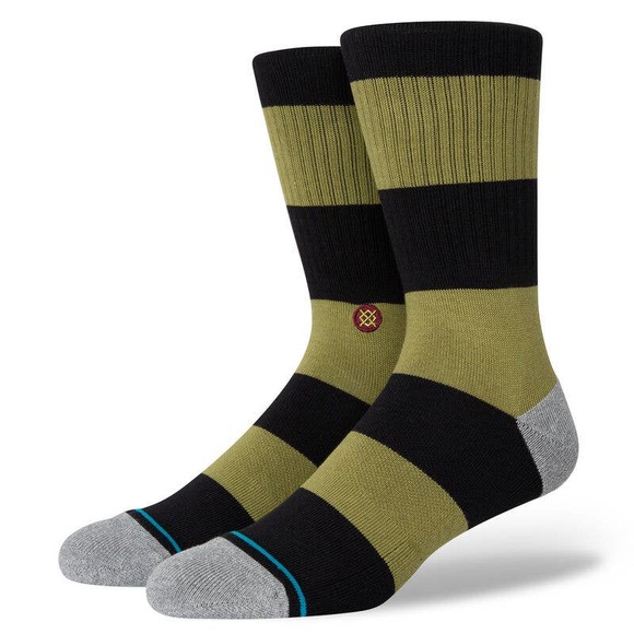 Calzini Stance Rocksteady Crew Black LG - Girocollo Con Supporto Arco, Morbidi E Resistenti, Numero Scarica 42-46 - 4
